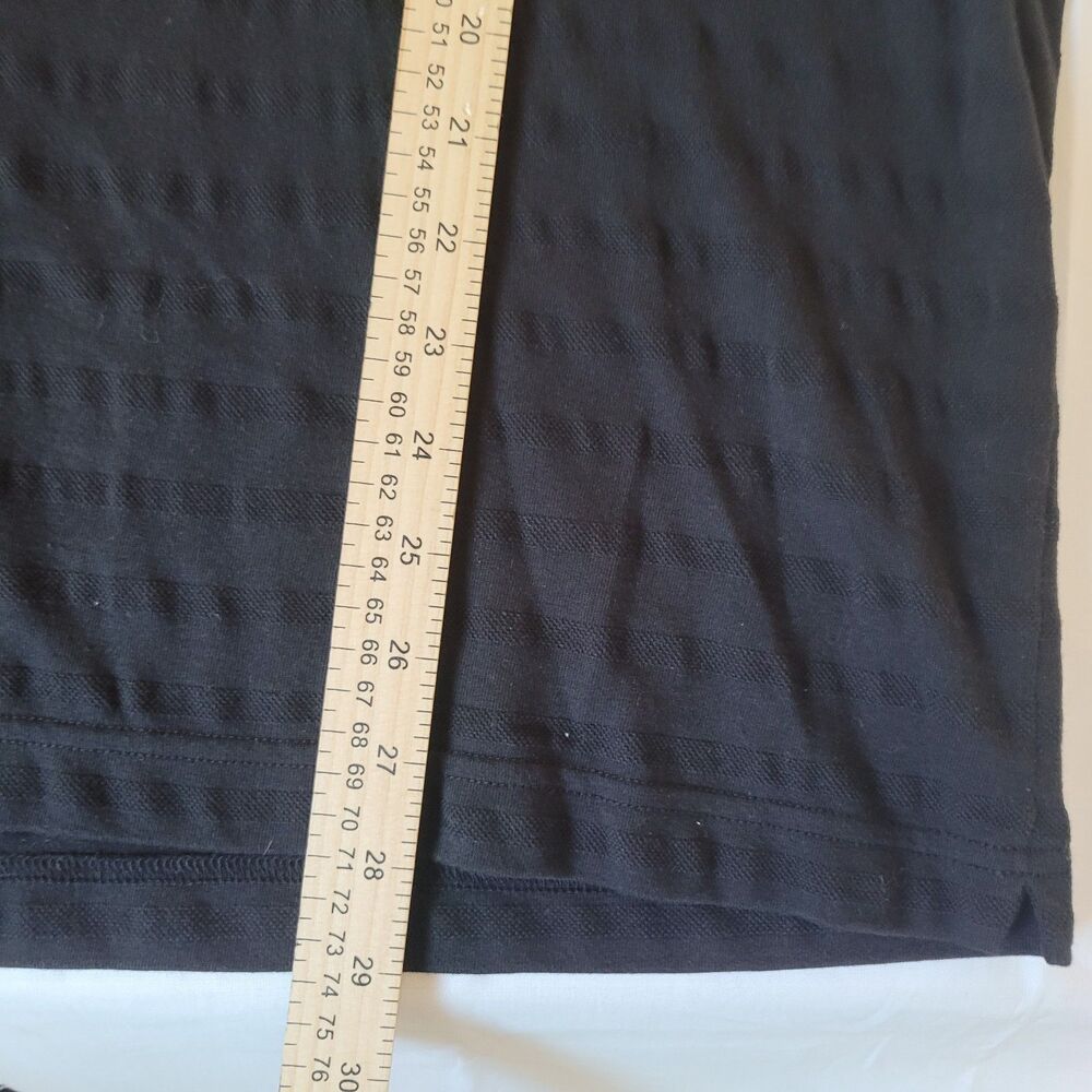 Lacoste Polo Shirt Men’s 6 XL Black Cotton Short Sleeve Classic Fit Croc Logo - Picture 6 of 8